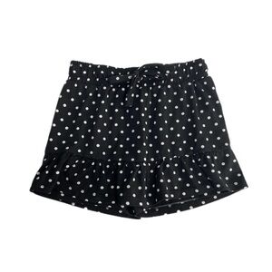 Sweet Butterfly Girl’s Black & White Polka-Dot Skorts